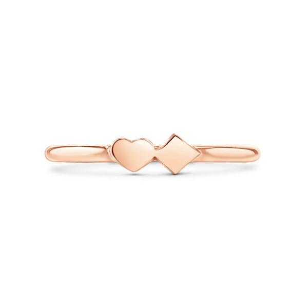 Hearts&Diamonds SOLE DELIGHT Ring in Rose Gold