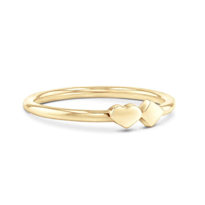 Hearts&Diamonds SOLE DELIGHT Ring in Yellow Gold