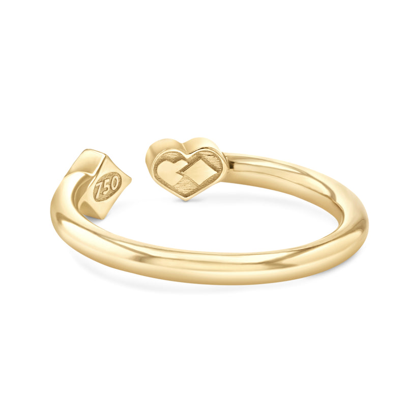 Hearts&Diamonds SWEET DELIGHT Ring in Yellow Gold