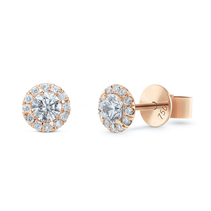Hearts&Diamonds PETITE SECRET DELIGHT PAVÉ Earrings in Rose Gold