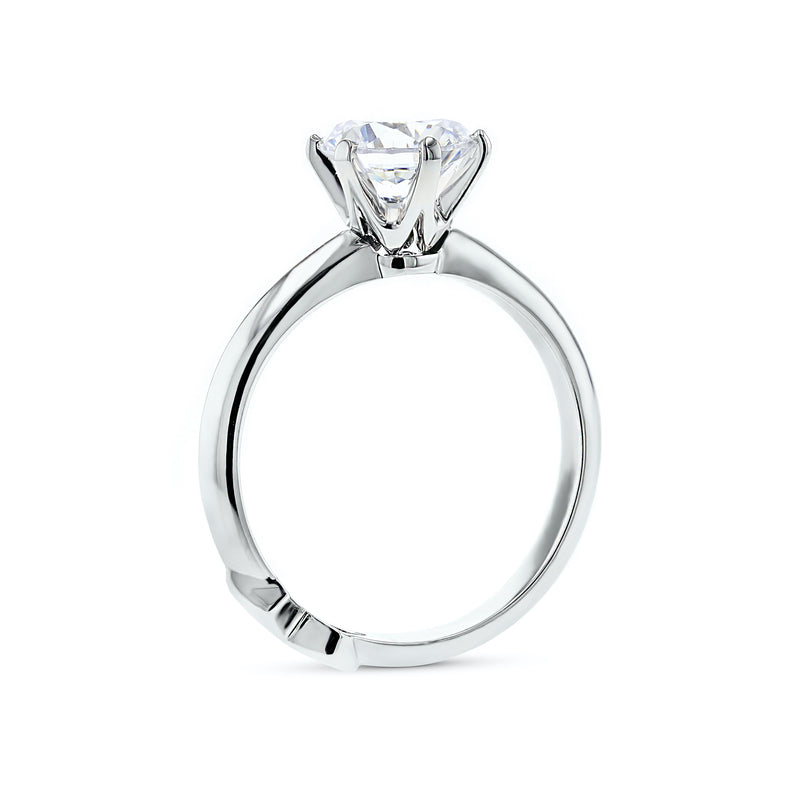 Hearts&Diamonds PURE DELIGHT Engagement Ring in Platinum
