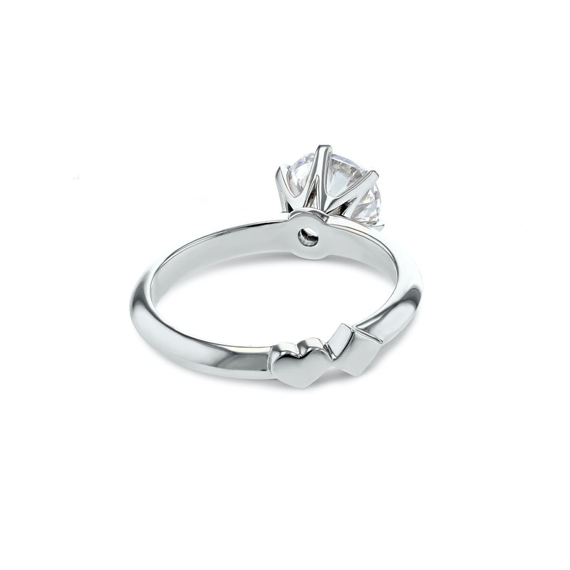 Hearts&Diamonds PURE DELIGHT Engagement Ring in Platinum