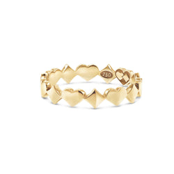 Hearts&Diamonds PURE DELIGHT Ring in Yellow Gold