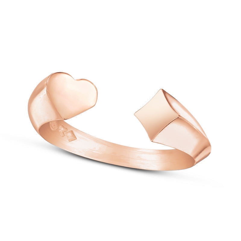 Hearts&Diamonds OPEN DELIGHT Ring in Rose Gold
