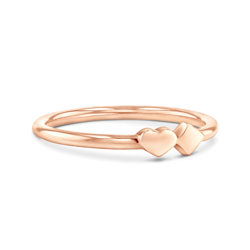 Hearts&Diamonds SOLE DELIGHT Ring in Rose Gold