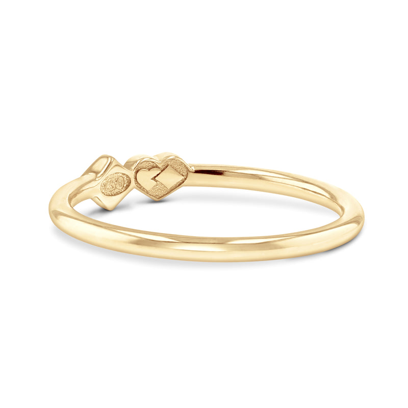 Hearts&Diamonds SOLE DELIGHT Ring in Yellow Gold