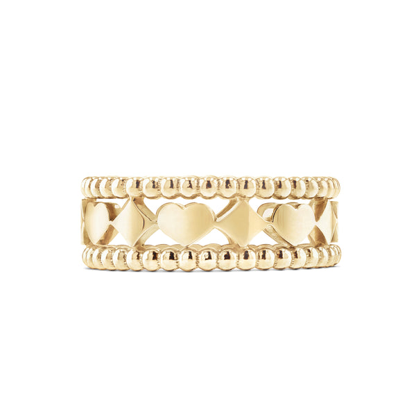 Hearts&Diamonds PETITE DELIGHT Ring in Yellow Gold