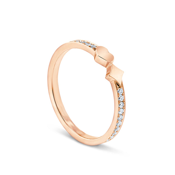 Hearts&Diamonds SOLE DELIGHT PAVÉ Ring in Rose Gold