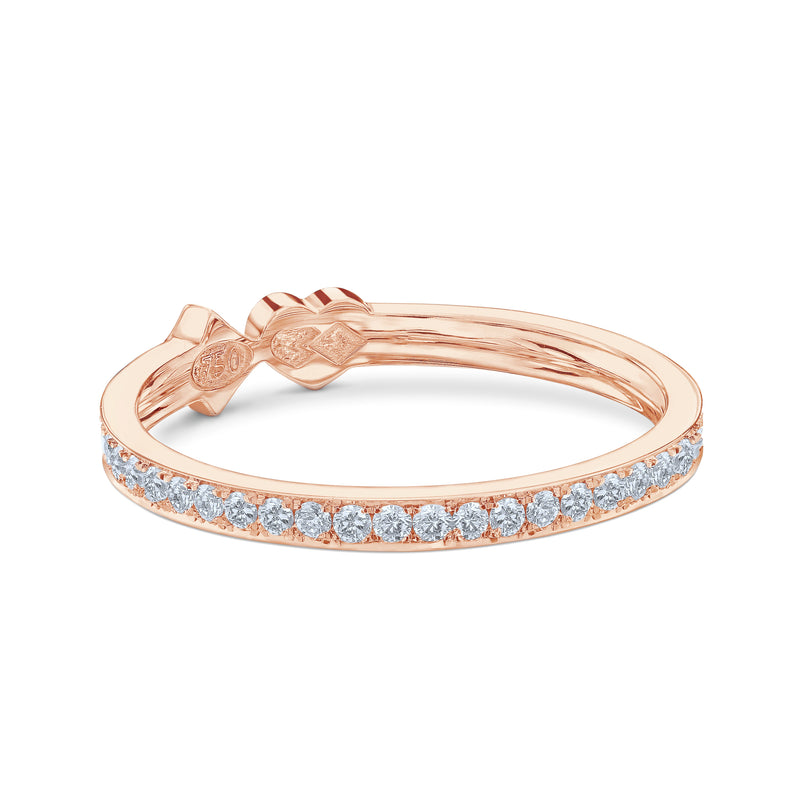Hearts&Diamonds SOLE DELIGHT PAVÉ Ring in Rose Gold