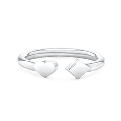 Hearts&Diamonds SWEET DELIGHT Ring in White Gold