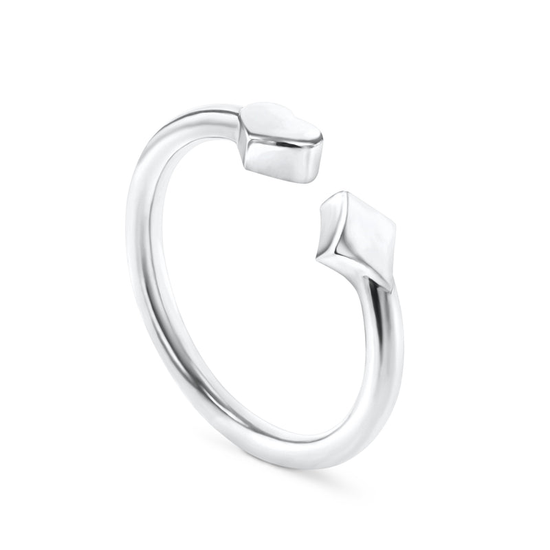 Hearts&Diamonds SWEET DELIGHT Ring in White Gold
