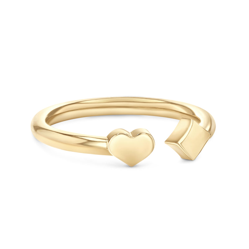 Hearts&Diamonds SWEET DELIGHT Ring in Yellow Gold