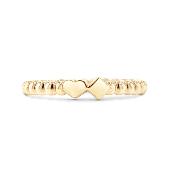 Hearts&Diamonds PERLE DELIGHT Ring in Yellow Gold
